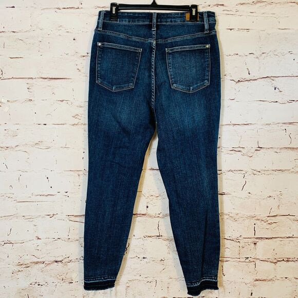 Judy Blue Skinny Jeans Women’s 16W Dark Wash Plus Size Stretch Denim Pants - Picture 2 of 11